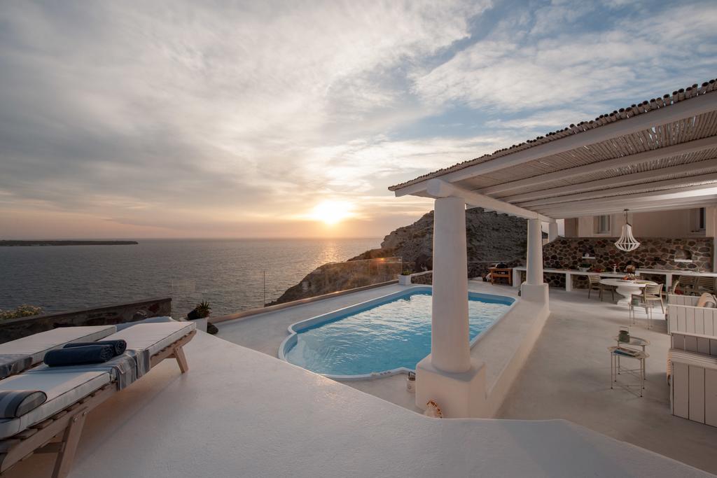 Ode Villa Oia  Ruang foto